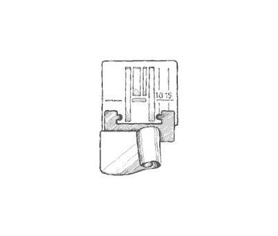 Piastrina per orli 10 mm