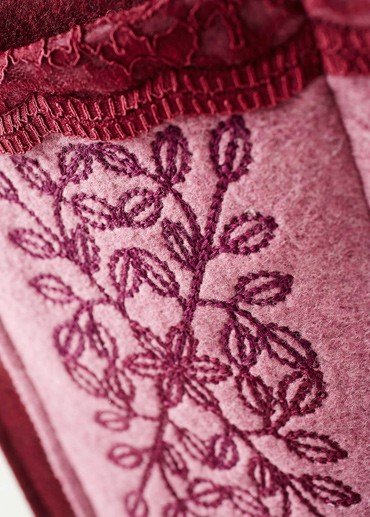 All over embroidery
