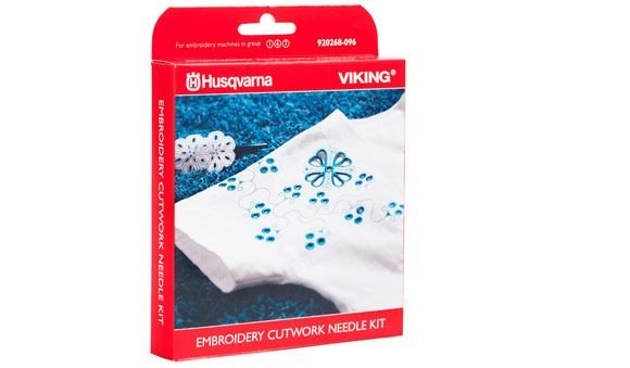 Embroidery cutwork needle kit