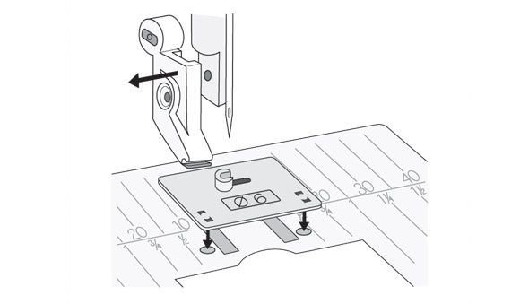 Piastrina per fori inglesi 6 mm