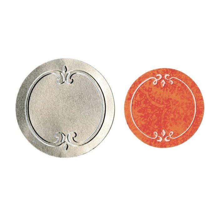 Fustella sizzix bigz die w / bonus strutturato impressions - coperchi jar