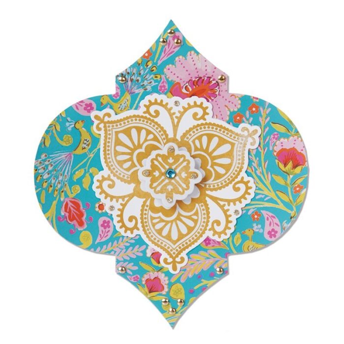 FUSTELLA SIZZIX BIGZ DIE -LABEL, MOORISH-658402