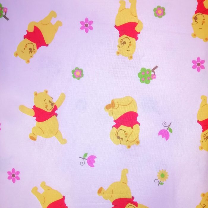 Tessuto in cotone popeline - winnie the pooh