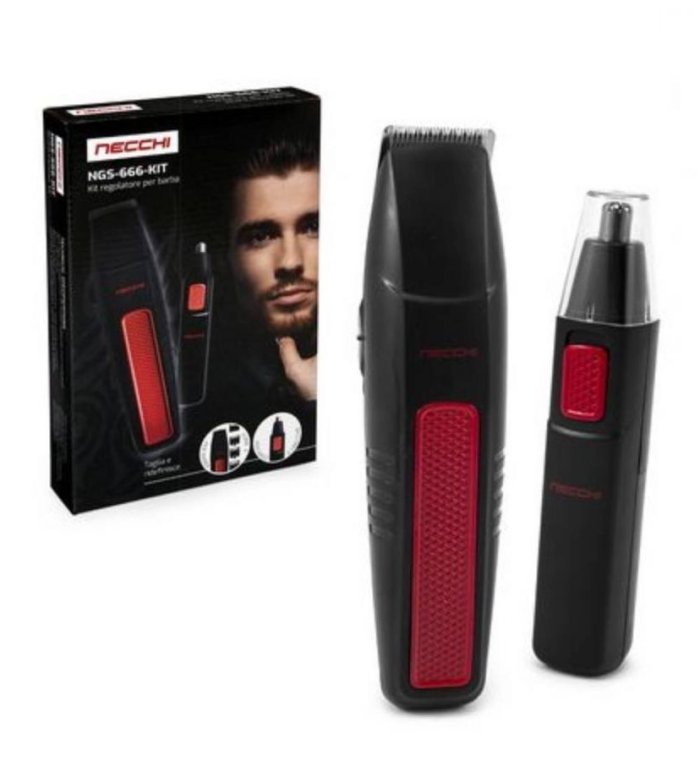 Necchi ngs-666 regolabarba kit trimmer