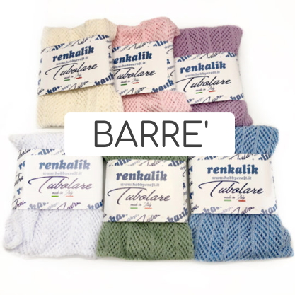 Tubolari in maglia BARRE' – 50cm 75%Co 25%Pa