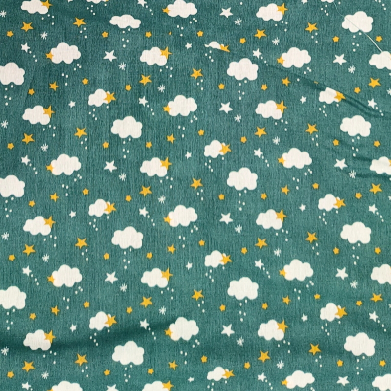 Tessuto oeko-tex stof - fantasia nuvole