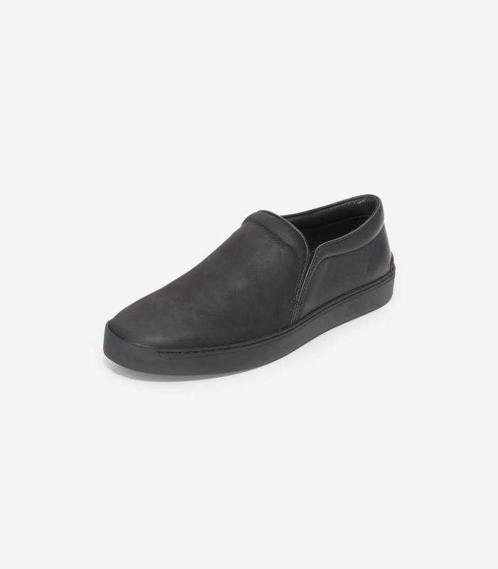 Leather slip on sneakers - creattivamente Leather slip on sneakers