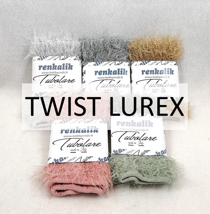 TUBOLARI TWIST LUREX 30CM