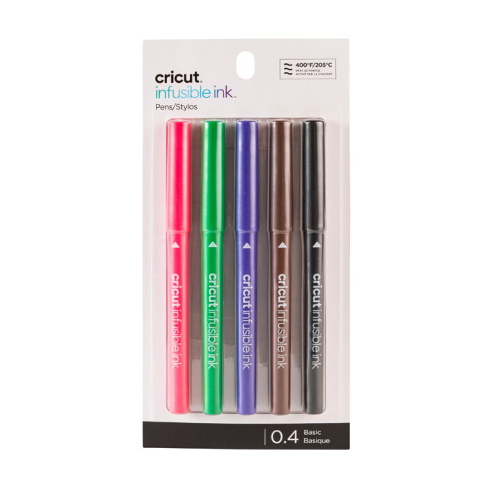CRICUT PENNARELLI INFUSIBILE INK BASICHE 0.4 CR2006257