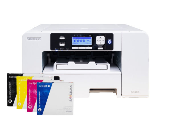 SAWGRASS STAMPANTE SUBLIMATICA SG500 A4 CON KIT DI INSTALLAZIONE 20ML INCHIOSTRI UHD