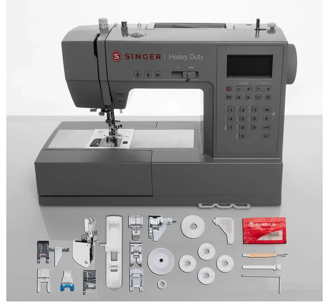 680501 - creattivamente Macchina per cucire elettronica singer heavy duty hd6805 - immagine 8