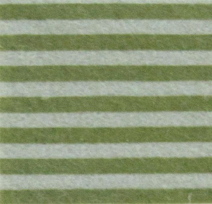 Pannolenci stafil 1mm 90cm righe - grigio argentato/verde oliva