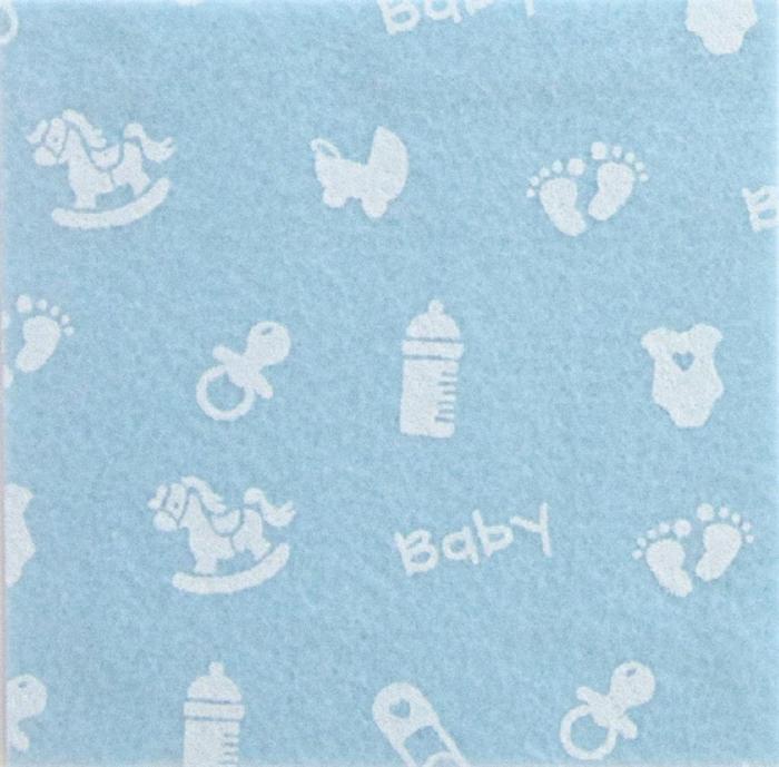 Pannolenci stafil 1mm 90cm baby piccolo - celeste