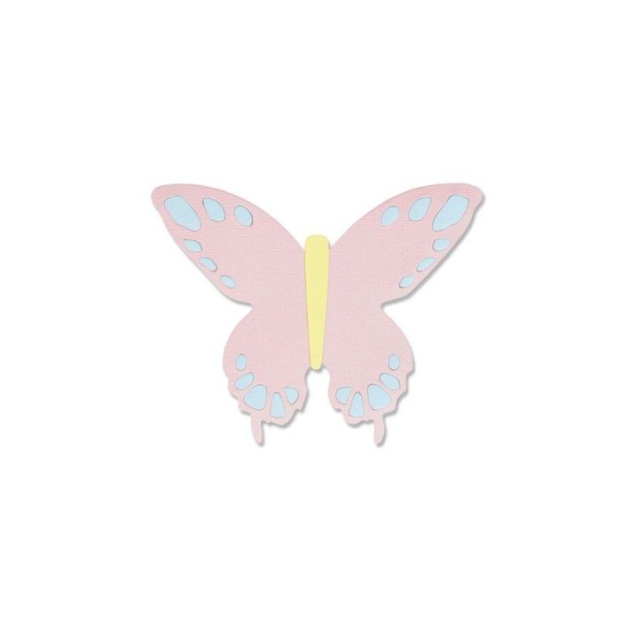 Fustella sizzix bigz die willow butterfly - 665100