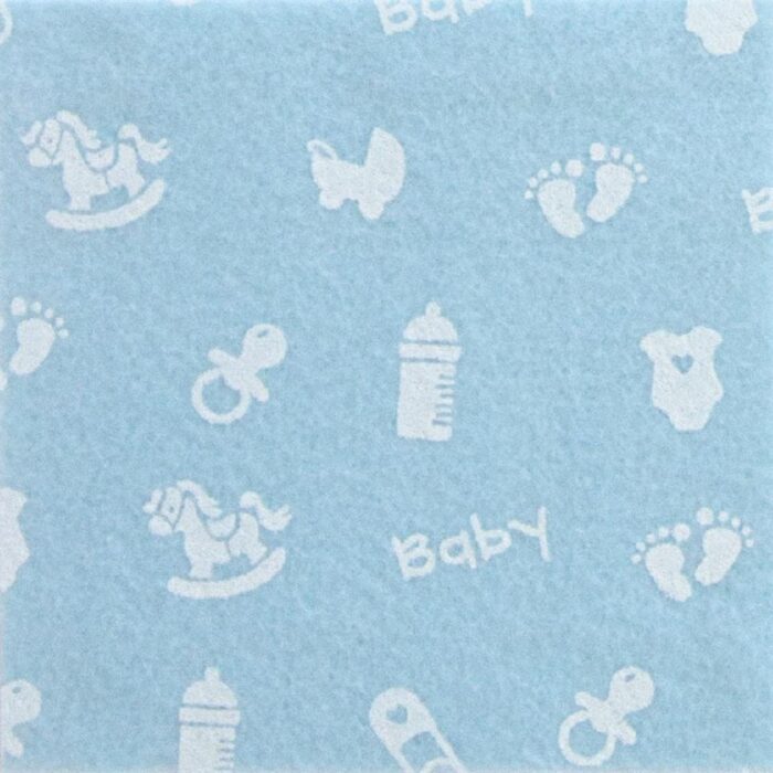 Pannolenci stafil 1mm 90cm baby piccolo - celeste