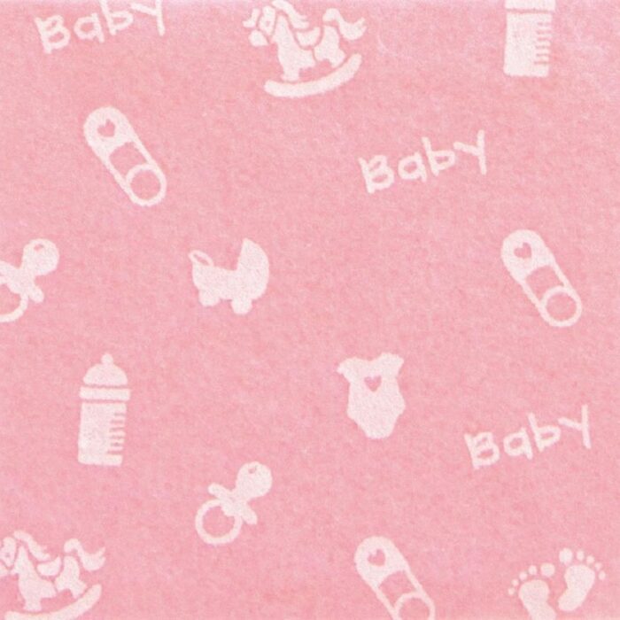 Pannolenci stafil 1mm 90cm baby piccolo - rosa baby