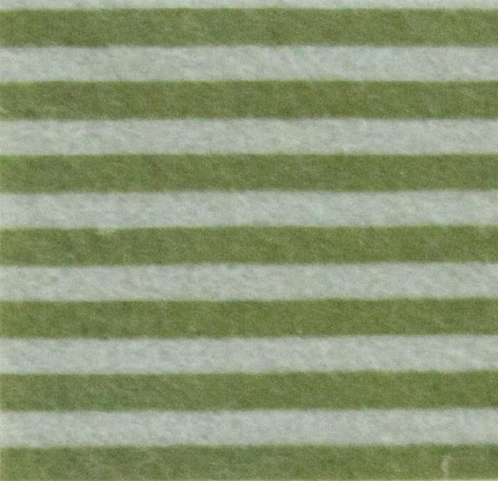 Pannolenci stafil 1mm 90cm righe - grigio argentato/verde oliva
