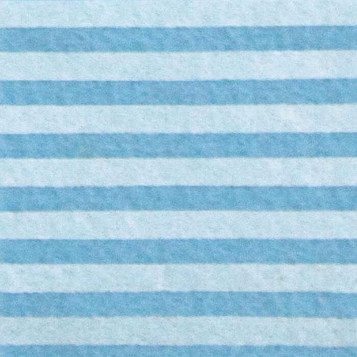 Pannolenci stafil 1mm 90cm righe - azzurro/crema