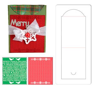FUSTELLA SIZZIX BIGZ XL E EMBOSSING – BIGLIETTO E EMBOSSIG TEMA NATALE - 668187