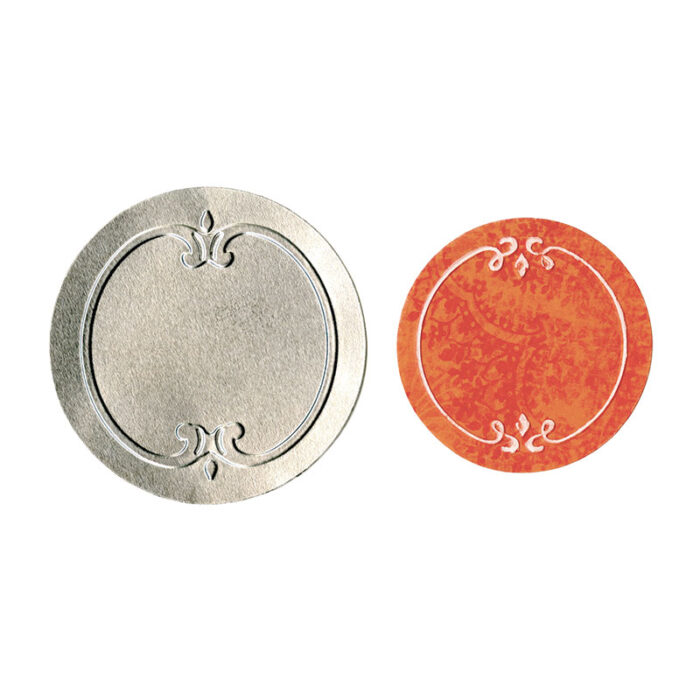 Fustella Sizzix Bigz Textured Impressions Jar Lids with Bouns - 659185