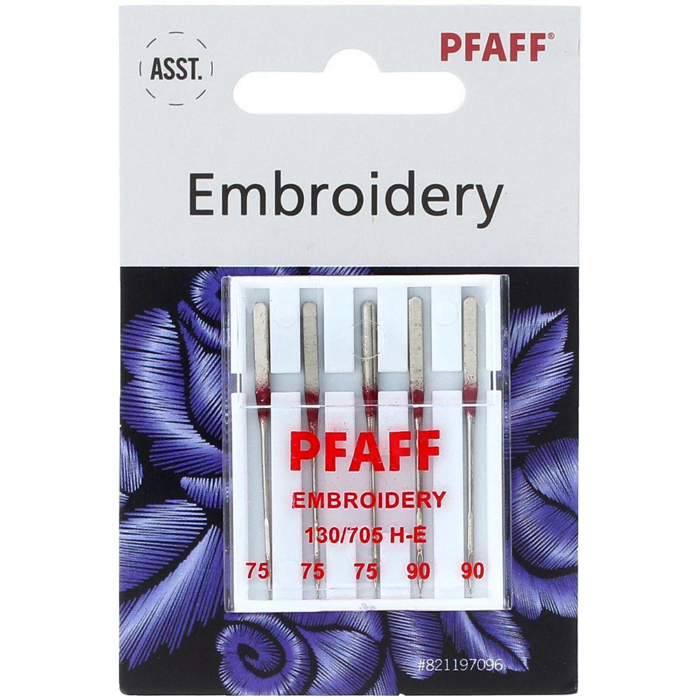 Aghi da ricamo PFAFF 130/705 H-E 75 e 90