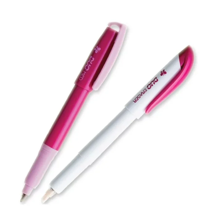 DUO MARKER MED - Pennarello + Cancellino per Tessuto, Marrone