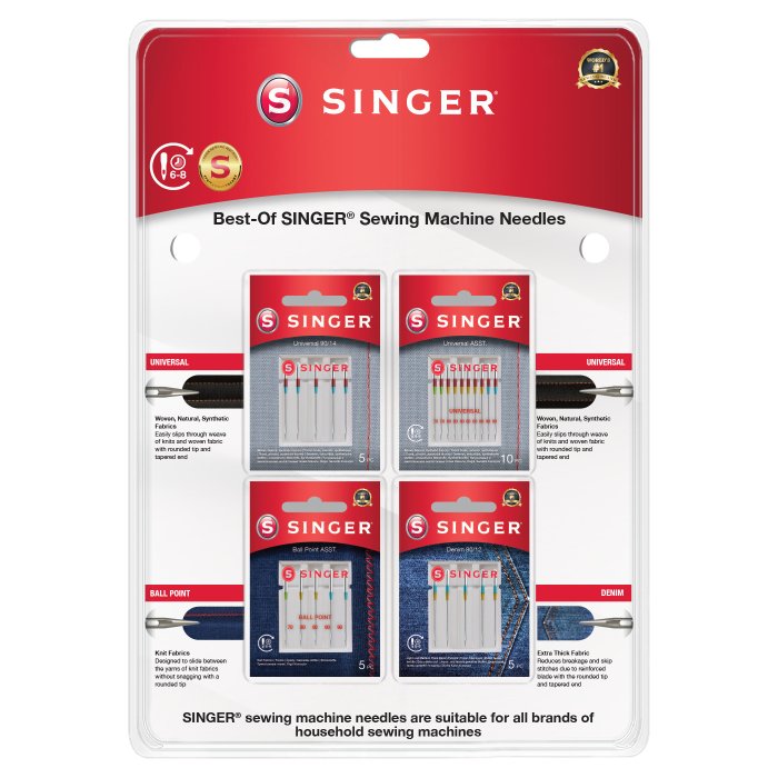 Singer set aghi - creattivamente Aghi singer set 25 pezzi