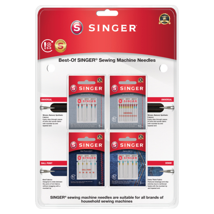 Aghi Singer set 25 pezzi