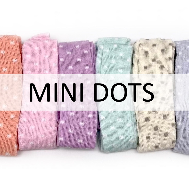 Mini dots - creattivamente Tubolari in maglia mini dots cm 100
