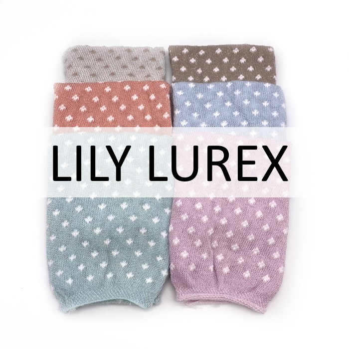 TUBOLARI in maglia LILY lurex cm.30
