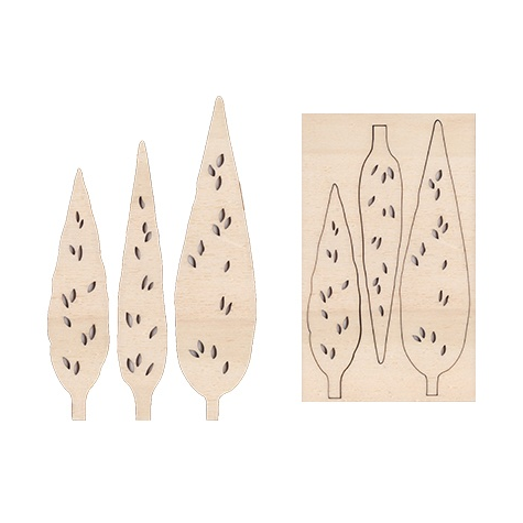 CIPRESSI in legno Renkalik