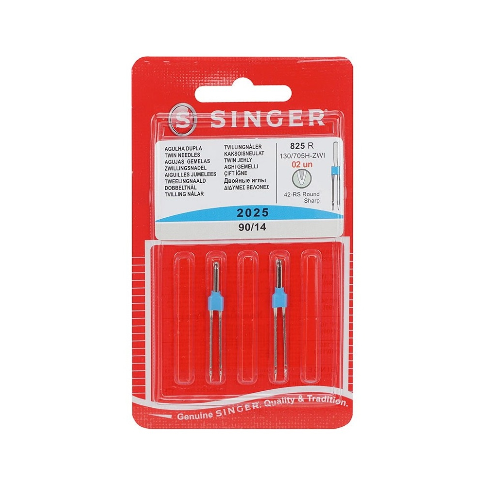 Aghi gemelli singer 2025 ago doppio (90/14) cf da 2pz