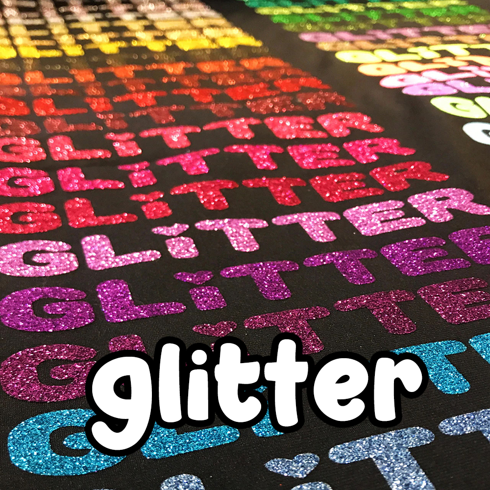 Termovinile siser 30x50cm – glitter