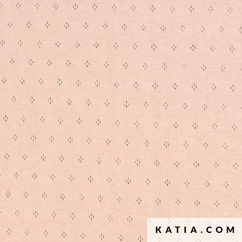 Tessuto a maglia openwork baby knit solid baby blue