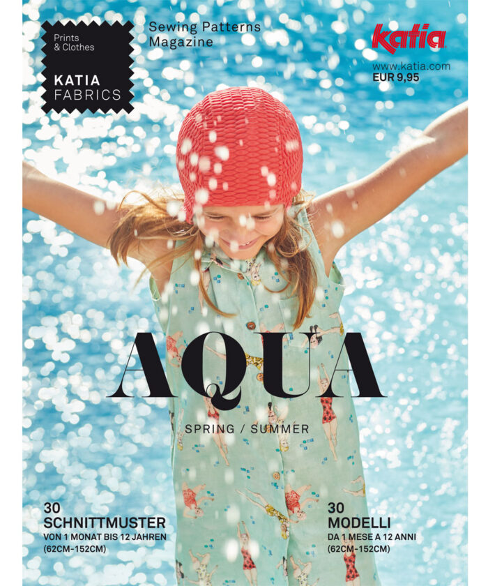 Rivista di modelli di cucito aqua ss20