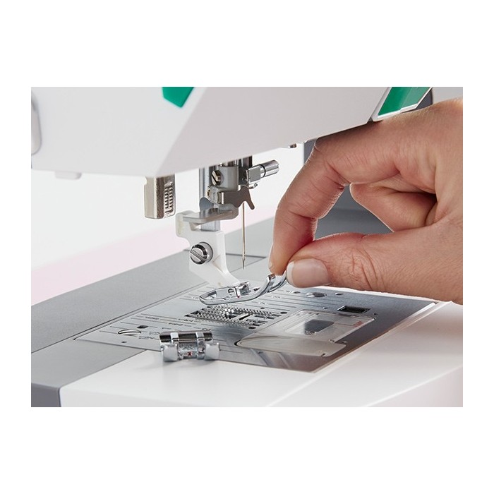 Husqvarna viking jade 20 + macchina per cucire elettronica + tavolo allungabase - immagine 8