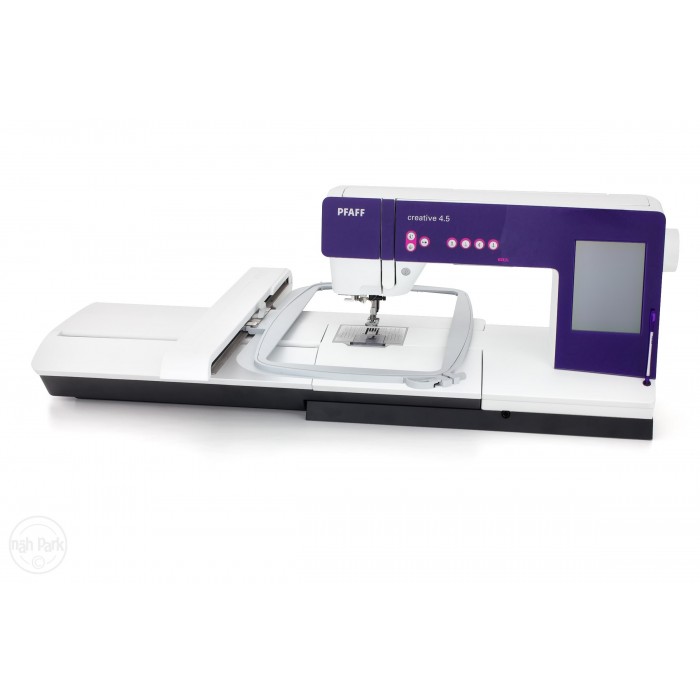Macchina per cucire e ricamare pfaff creative 4. 5 con telaio 260 x 200 mm - immagine 4