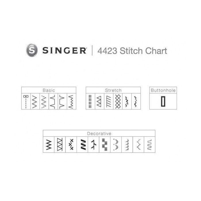 Macchina per cucire singer heavy duty 4423 - immagine 6