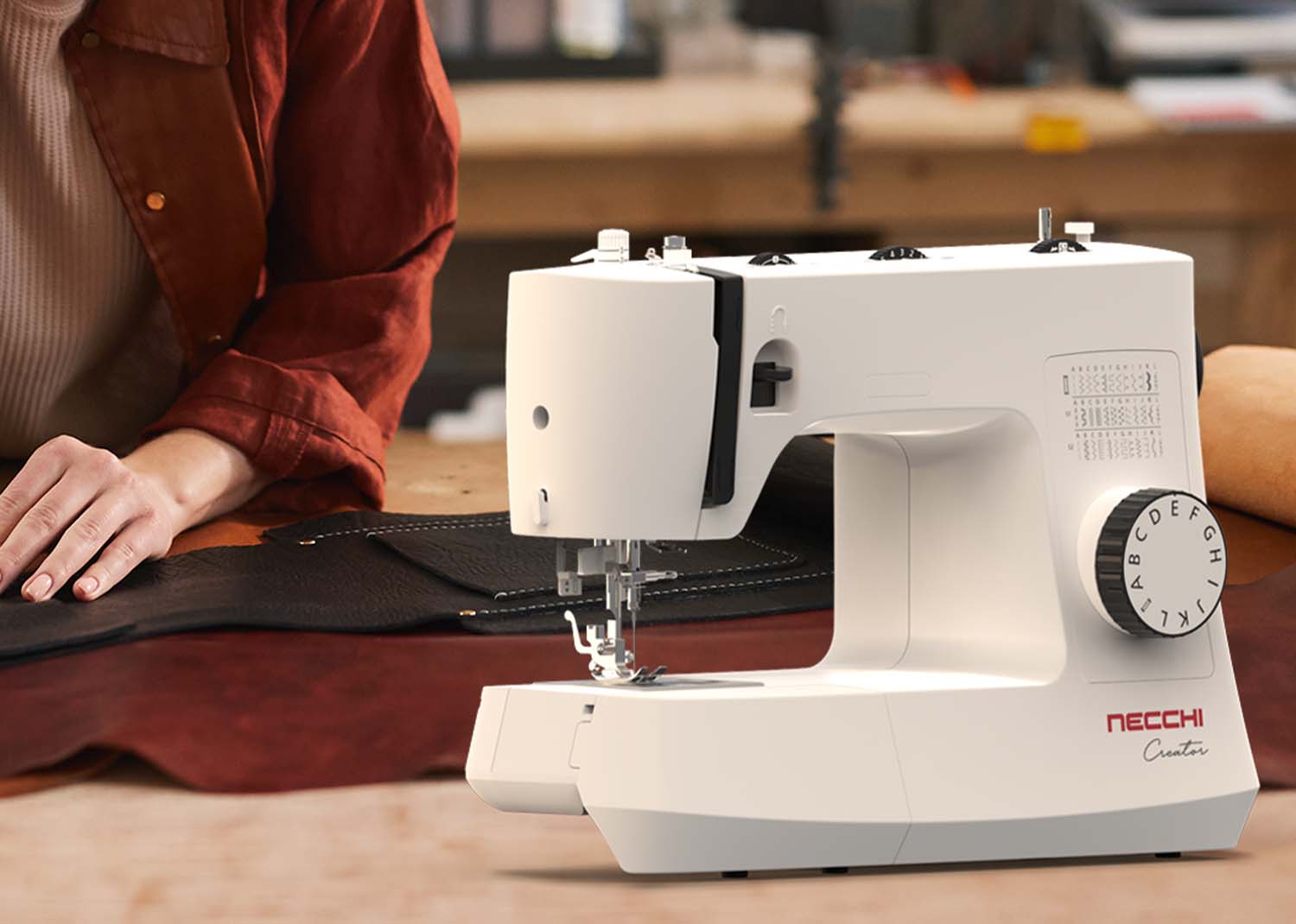 Necchi creator c35 dual pulley - immagine 12