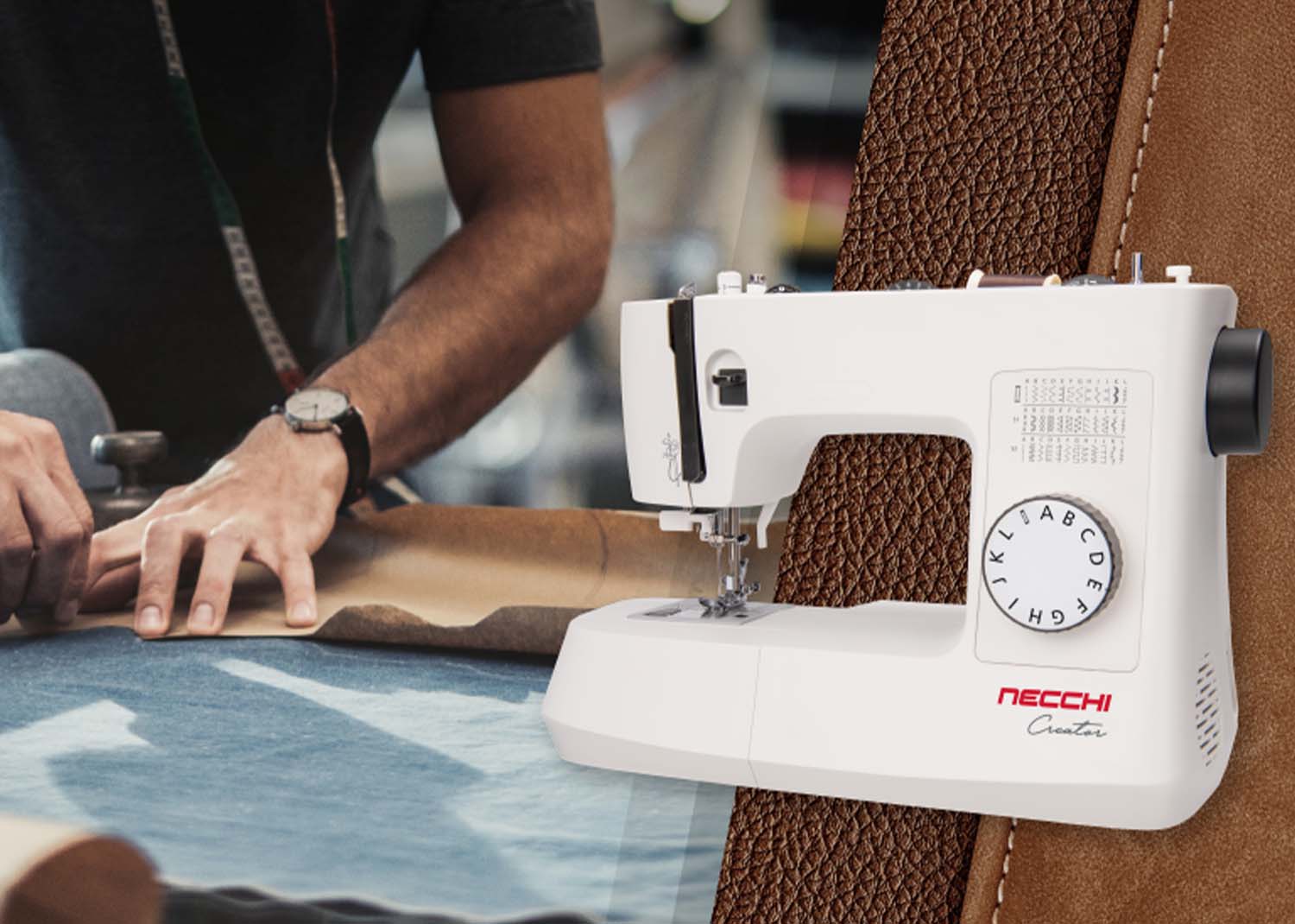 Necchi creator c35 dual pulley - immagine 11