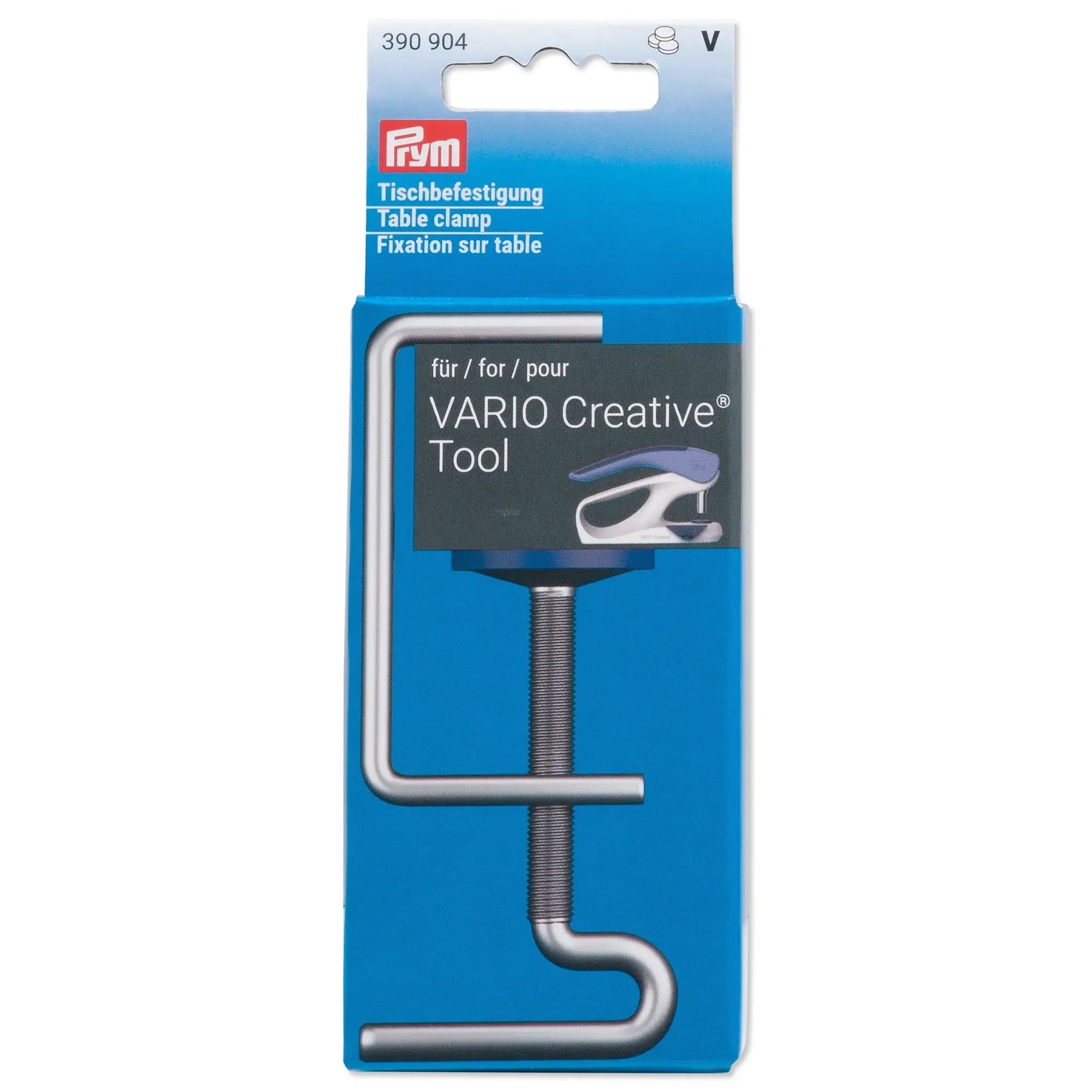 - creattivamente Morsetto da tavolo per vario creative tool prym pinza torchietto bottoni automatici occhielli rivetti 390904 - immagine 2