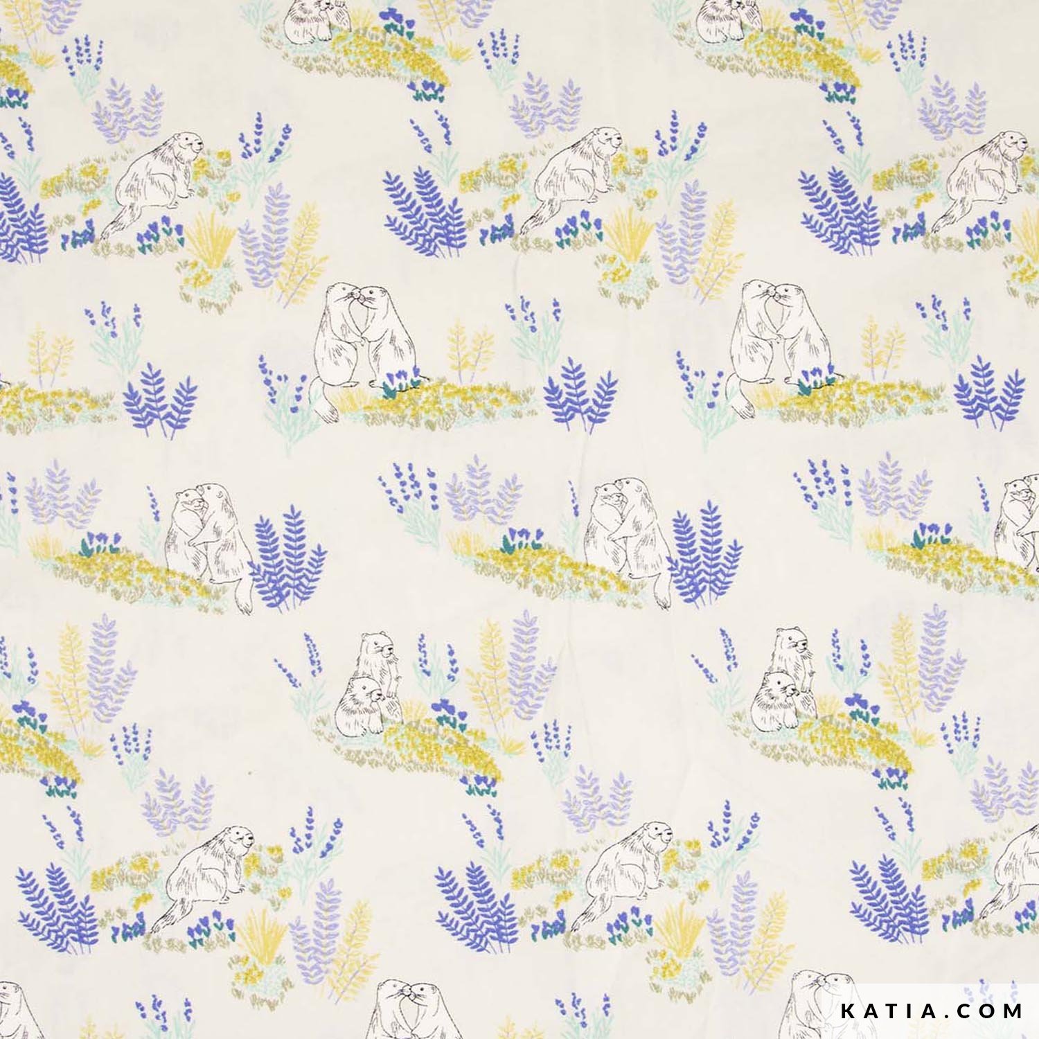 Tessuto popeline cotone poplin marmot provence 2001 166 katia fhd 1 - creattivamente Tessuto popeline cotone poplin marmot provence