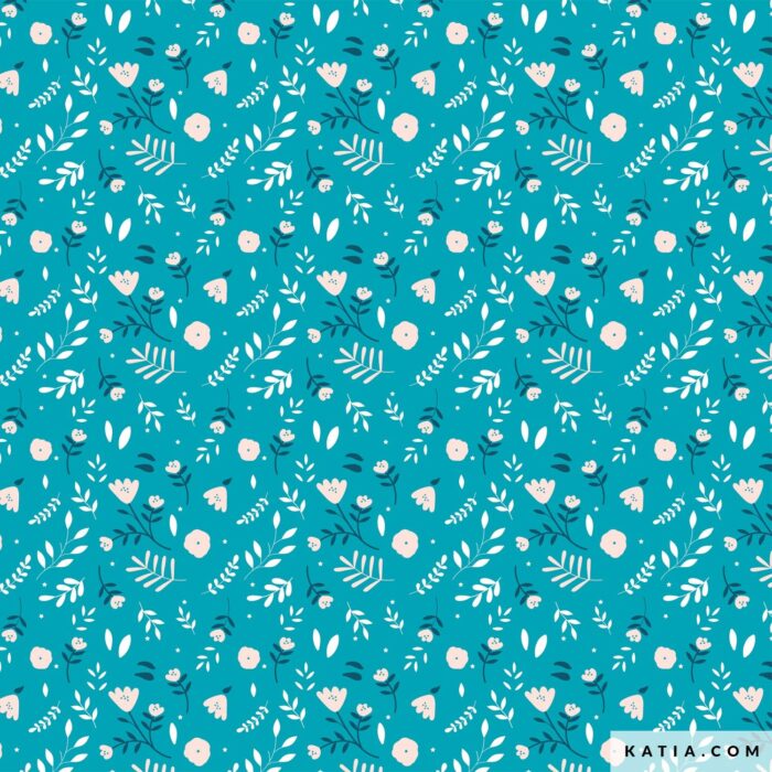 P105 - TESSUTO POPELINE ALADDIN FLOWERS