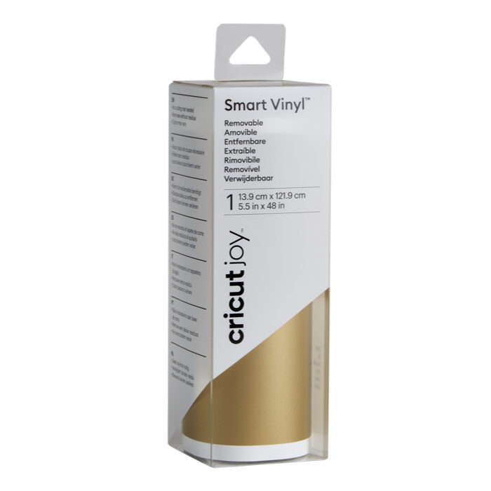 CRICUT JOY VINILE RIMOVIBILE SMART ORO 13.9CMX1.22M