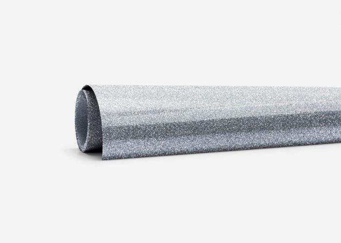 Cr2010417 6 - creattivamente Cricut joy xtra smart iron-on glitter argento 24,1cmx48,3cm - immagine 4