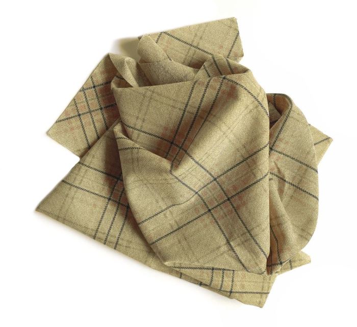 Tessuto brilly lurex tartan rosa cm 35 x 50 - immagine 2