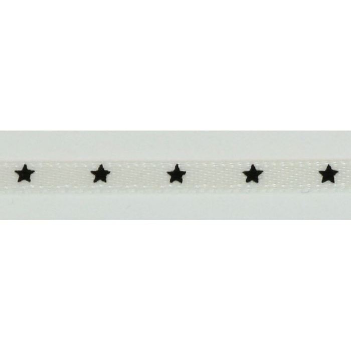 Nastro stellina avorio 3mm