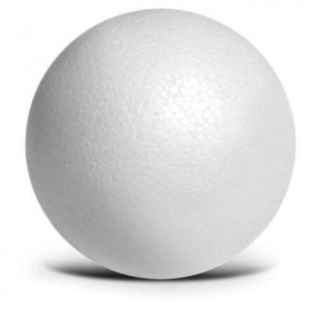 PALLINA POLISTIROLO - Ø7CM SFERA