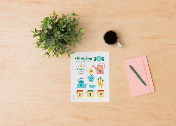 Cricut adesivi impermeabili e stampabili formato a4 bianco olografico 5 pezzi - immagine 7
