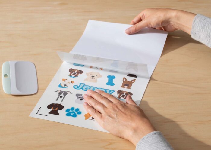 Cricut adesivi impermeabili e stampabili formato a4 bianco olografico 5 pezzi - immagine 6